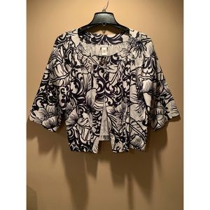Patterned Blazer